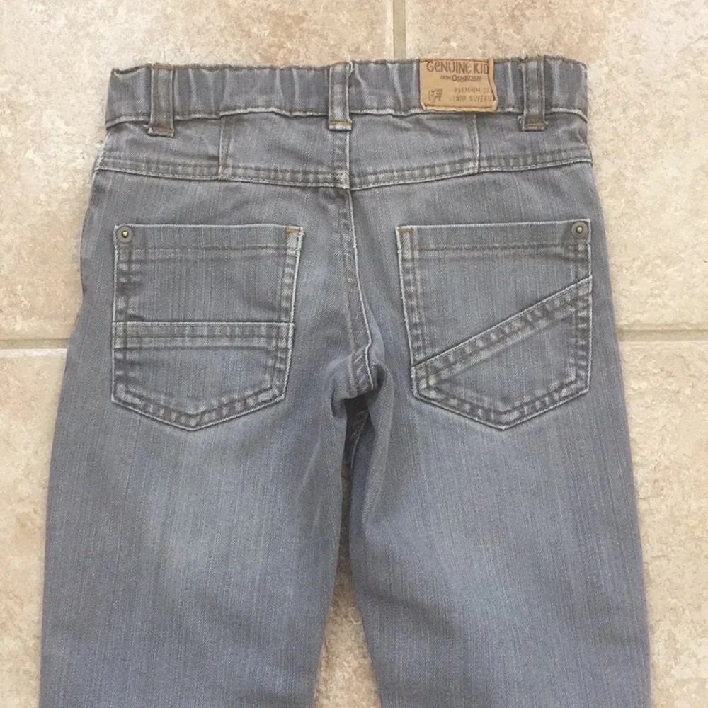 OshKosh B'gosh Boys Gray Wash Stretch Jeans